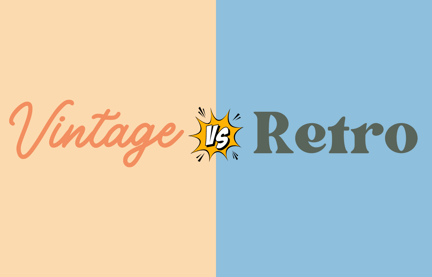 Retro vs. Vintage Clothing: What are the Main Differences? – heartmycloset