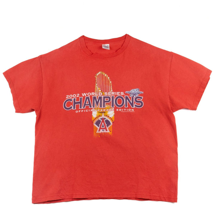 T-Shirts - '02 LA Angels World Series Champion - SNAG