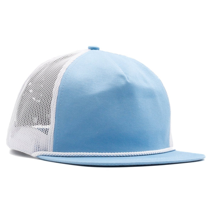 Headwear - 90s Trucker - Faded Blue & White - SNAG