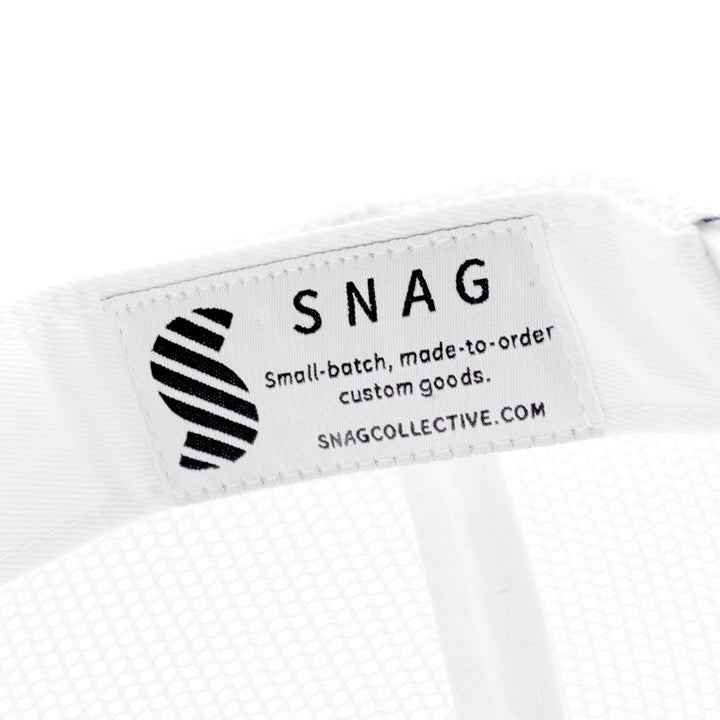 Headwear - 90s Trucker - White - SNAG