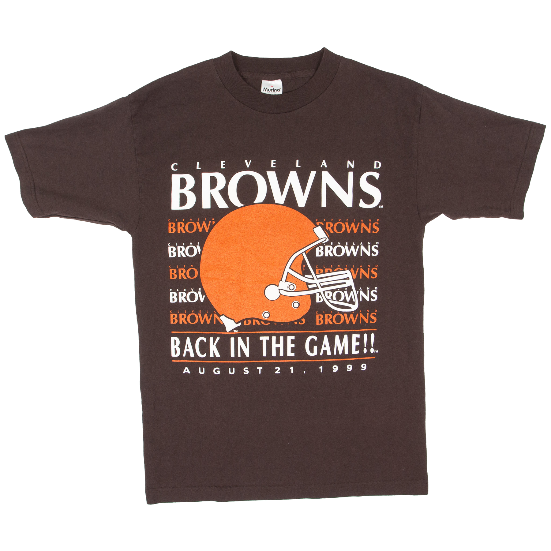 Vintage T-Shirt, Cleveland Browns, Back In The Game '99
