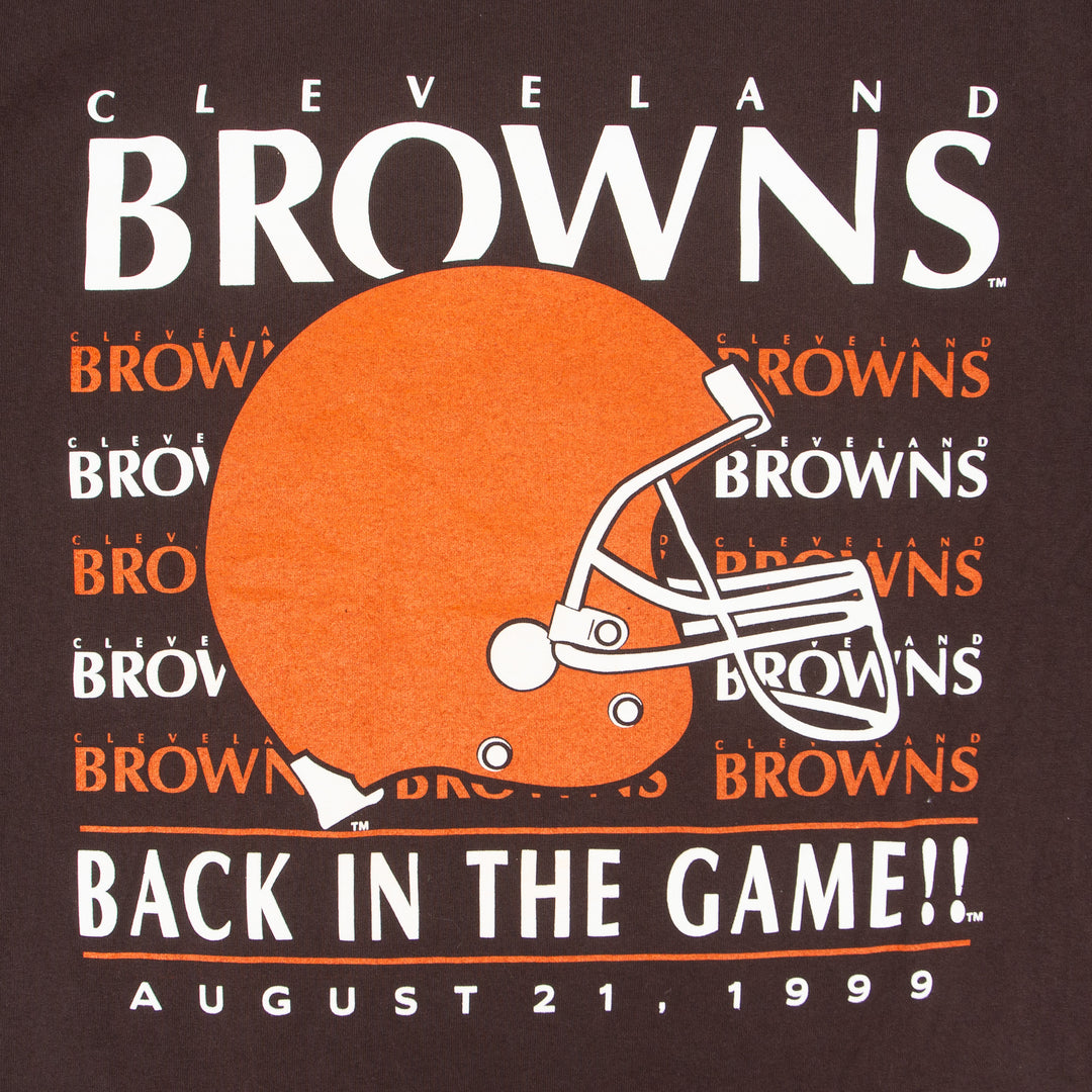 Vintage T-Shirt, Cleveland Browns, Back In The Game '99