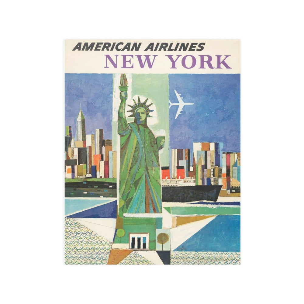 Poster - American Airlines New York - SNAG