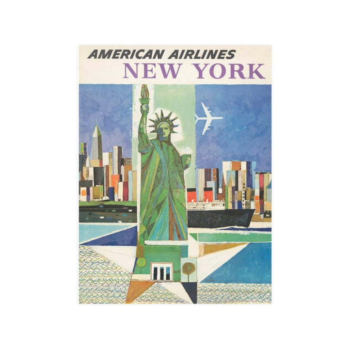 Poster - American Airlines New York - SNAG