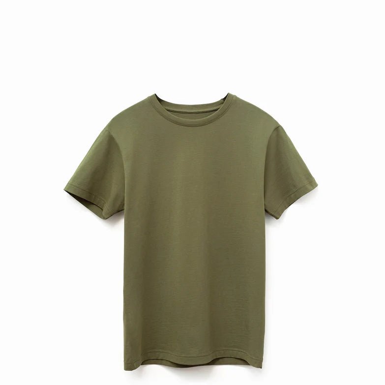 Custom Product - American Grown Supima® Cotton T-Shirt - Olive - SNAG