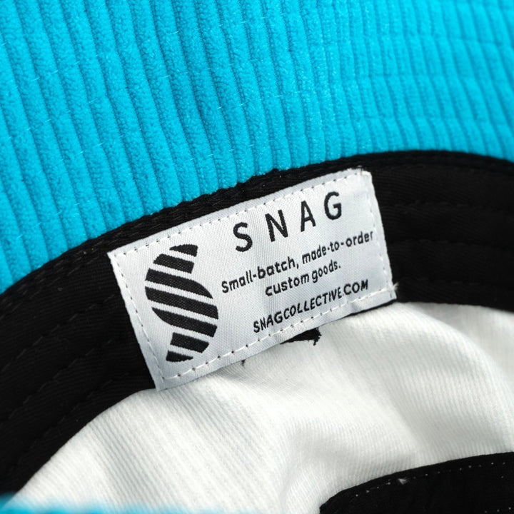 Headwear - Blue & White Bucket - SNAG