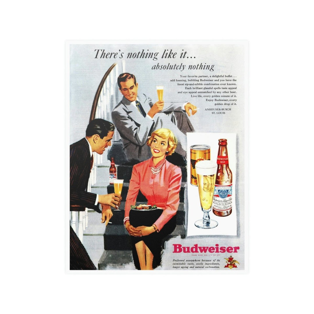 Poster - Budweiser - Nothing Like It - SNAG