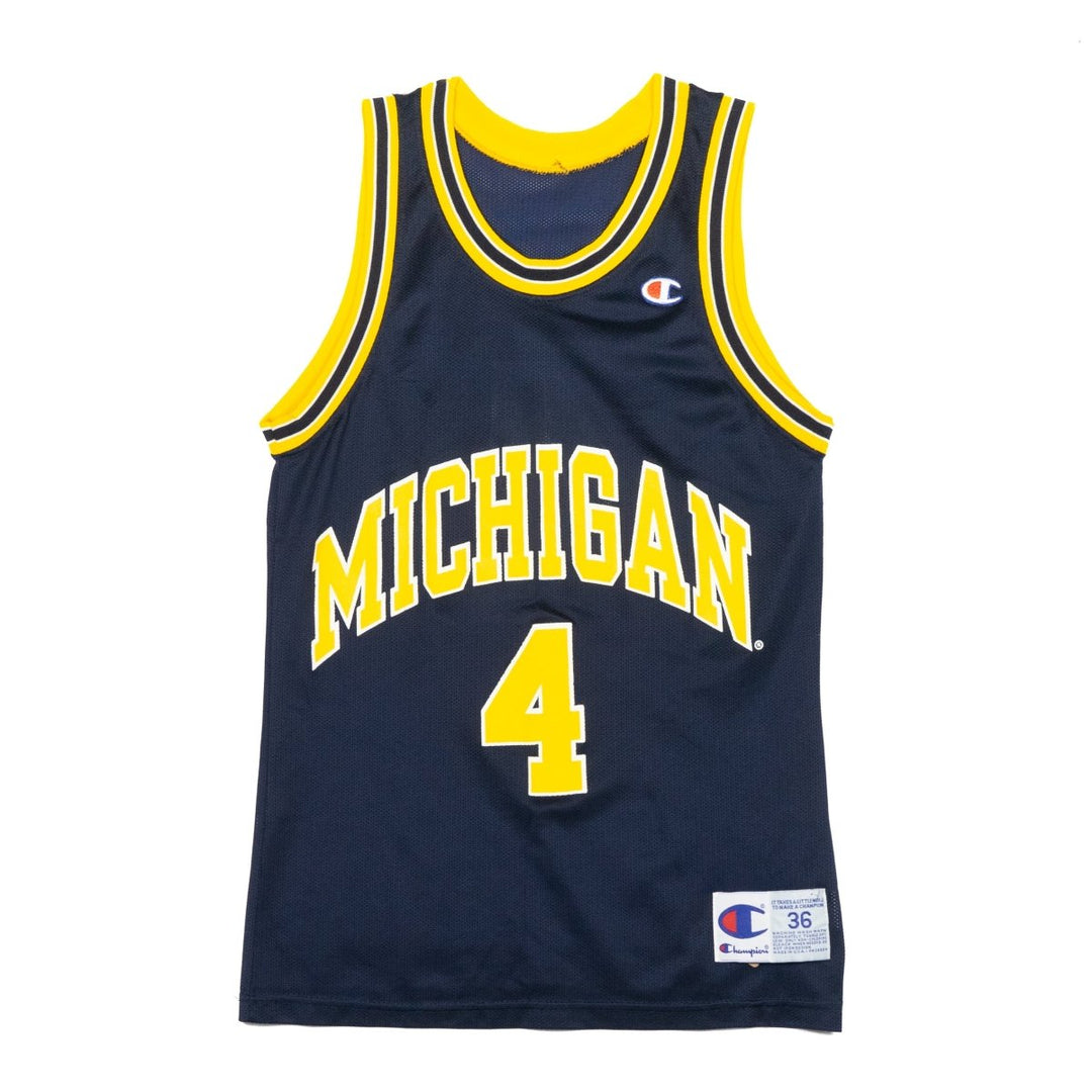 Jersey - Chris Webber Michigan Wolverines #4 - SNAG