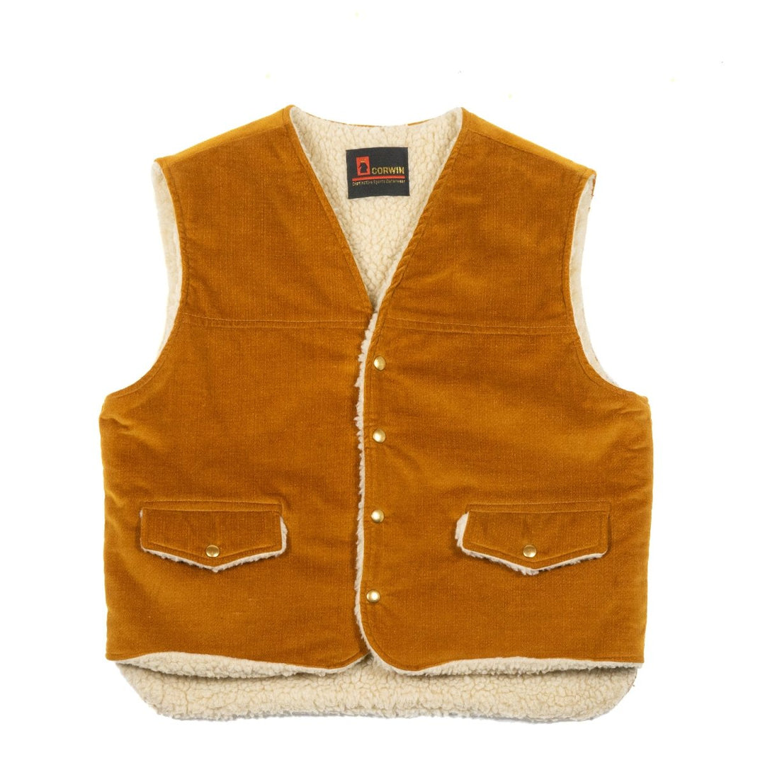 Outerwear - Corwin Sherpa Lined Vest - SNAG