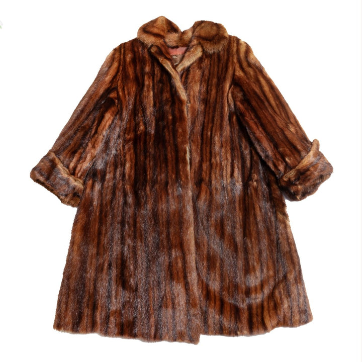 Outerwear - Full Length Faux Fur Brown Bear - SNAG