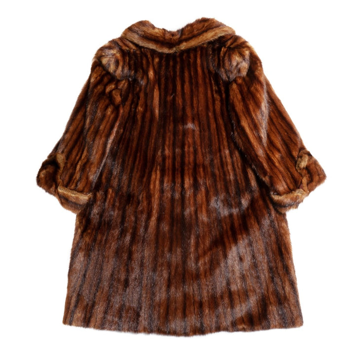 Outerwear - Full Length Faux Fur Brown Bear - SNAG