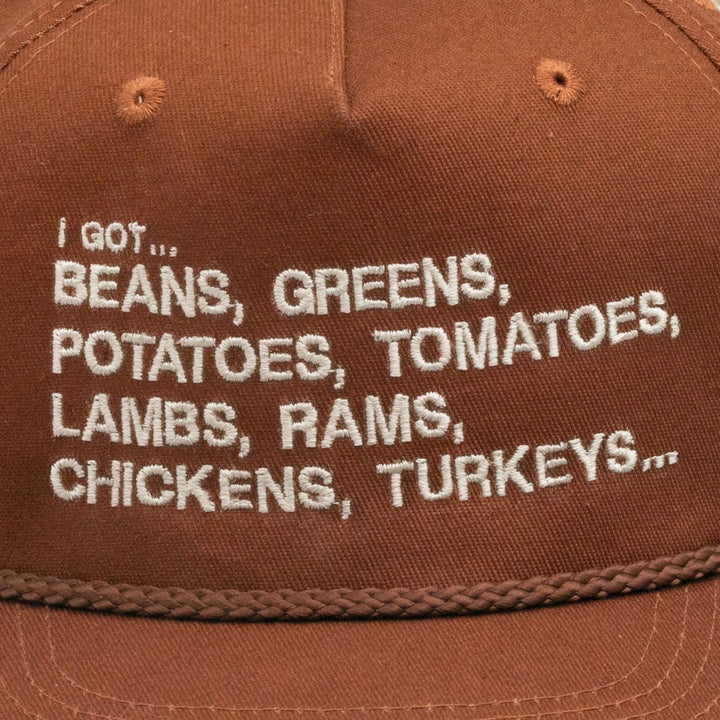 Headwear - I Got... Beans, Greens, Potatoes, Tomatoes - SNAG