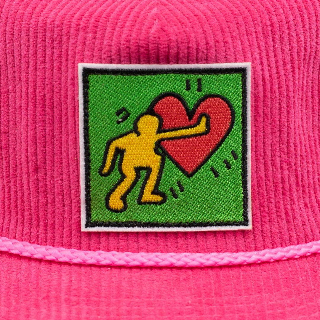 Keith Haring Heart Push