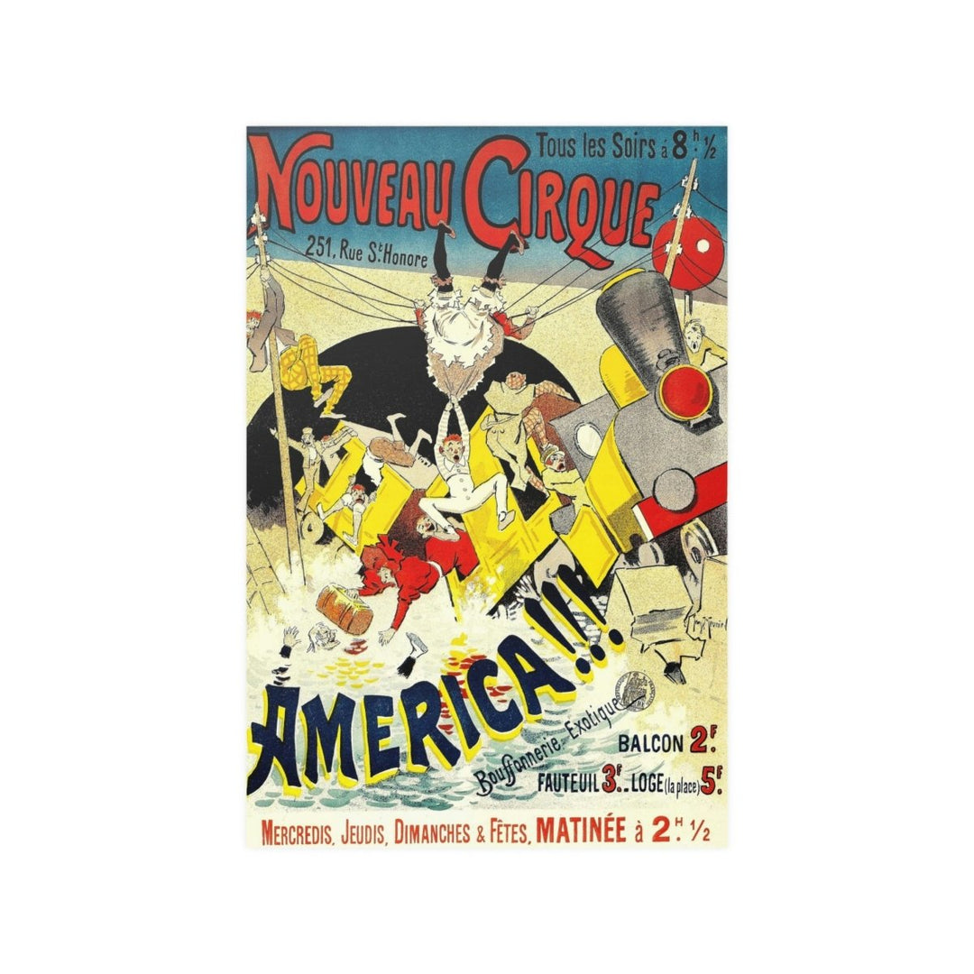 Poster - Nouveau Cirque - SNAG