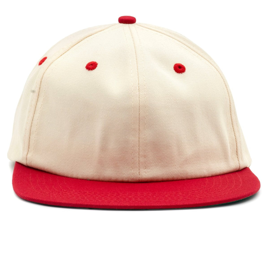 Headwear - OG Snapback - Beige & Red - SNAG