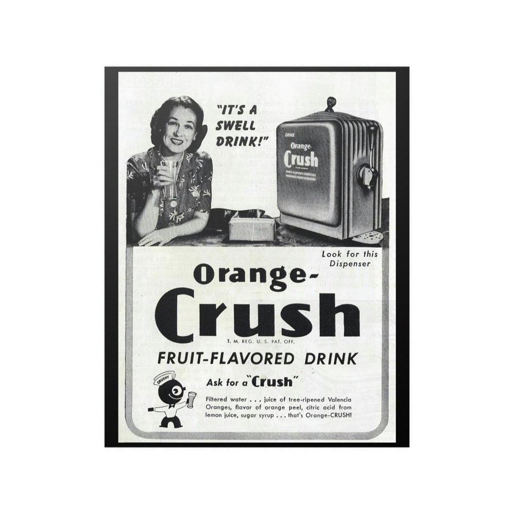 Poster - Orange Crush 1945 - SNAG