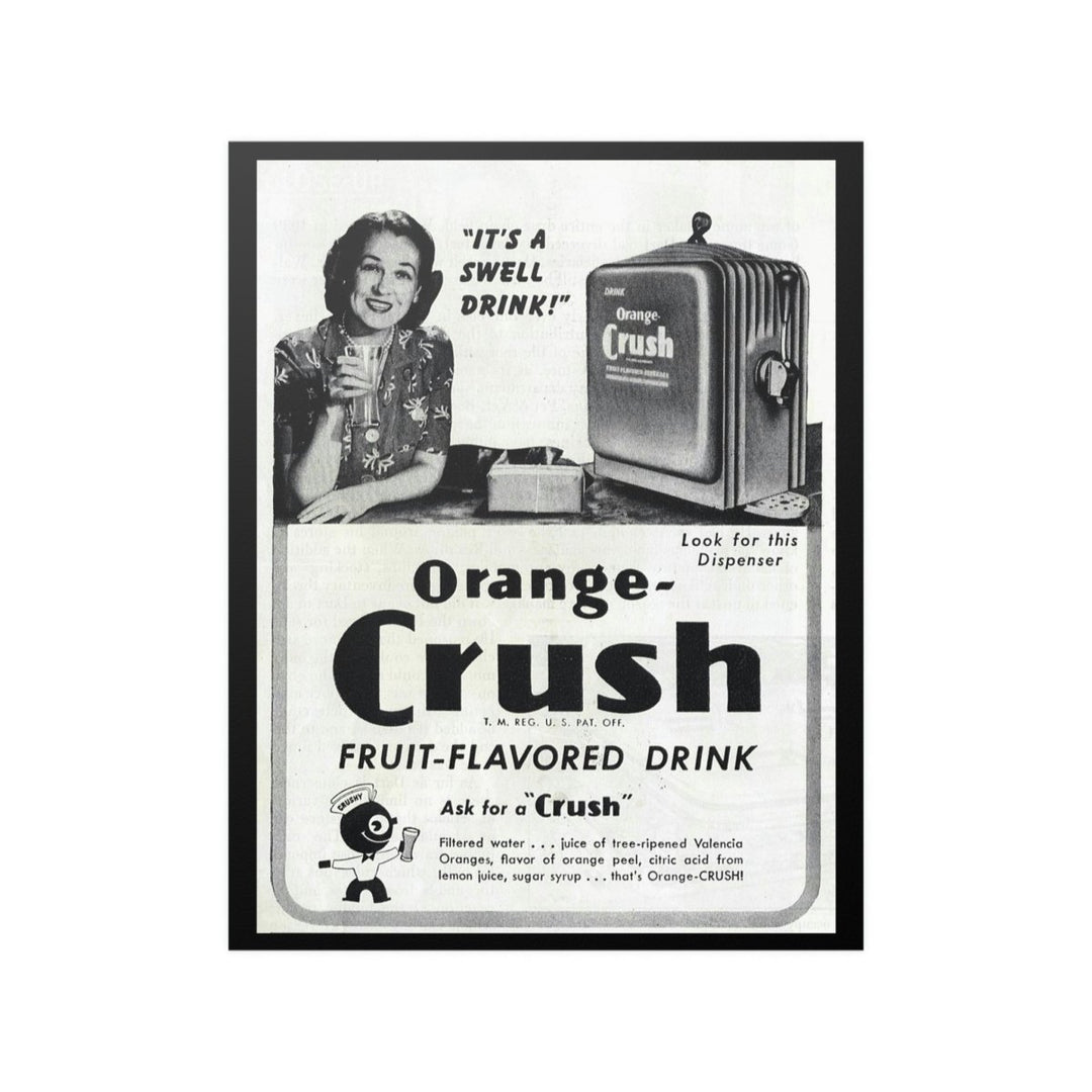 Poster - Orange Crush 1945 - SNAG