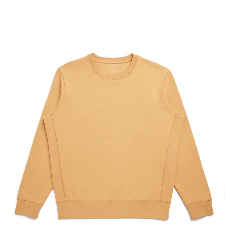 Custom Product - Organic Cotton Crewneck - Camel - SNAG