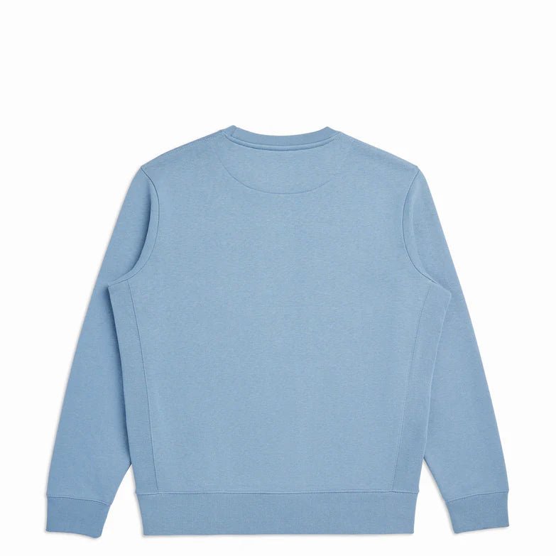 Custom Product - Organic Cotton Crewneck - Cloudy Blue - SNAG