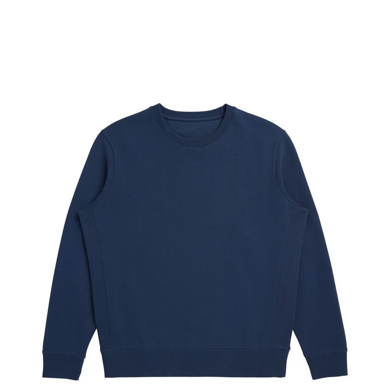 Custom Product - Organic Cotton Crewneck - Navy - SNAG