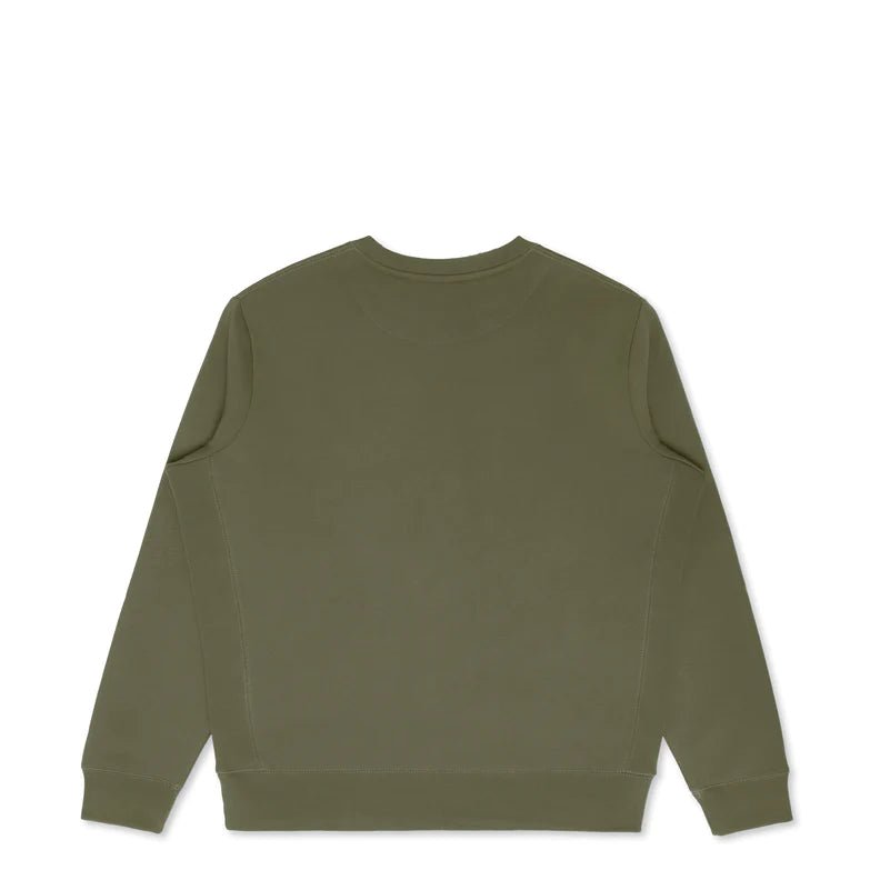 Custom Product - Organic Cotton Crewneck - Olive - SNAG