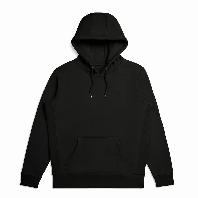 Custom Product - Organic Cotton Hoodie - Black - SNAG