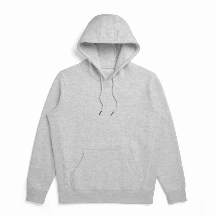 Custom Product - Organic Cotton Hoodie - Heather Gray - SNAG