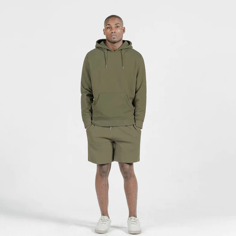 Custom Product - Organic Cotton Hoodie - Olive - SNAG