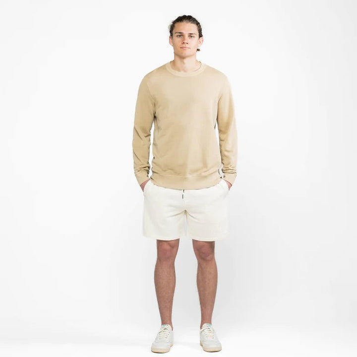 Custom Product - Organic French Terry Crewneck - Dune - SNAG