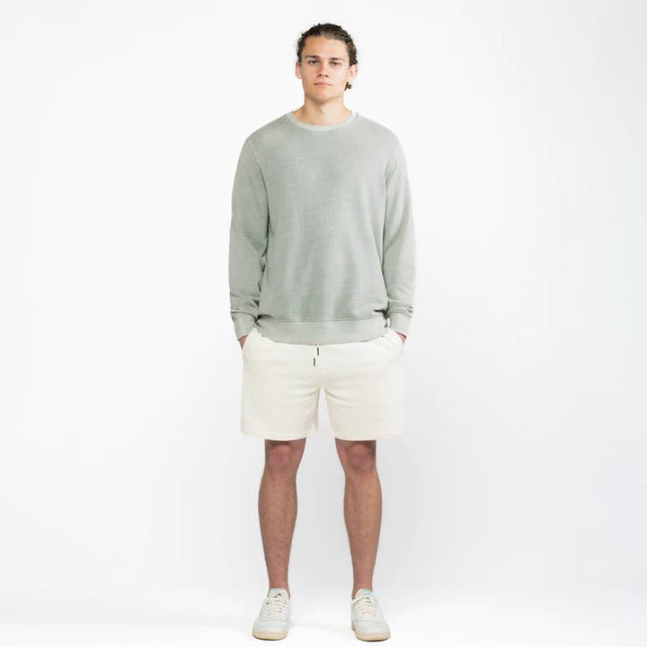 Custom Product - Organic French Terry Crewneck - Sage - SNAG