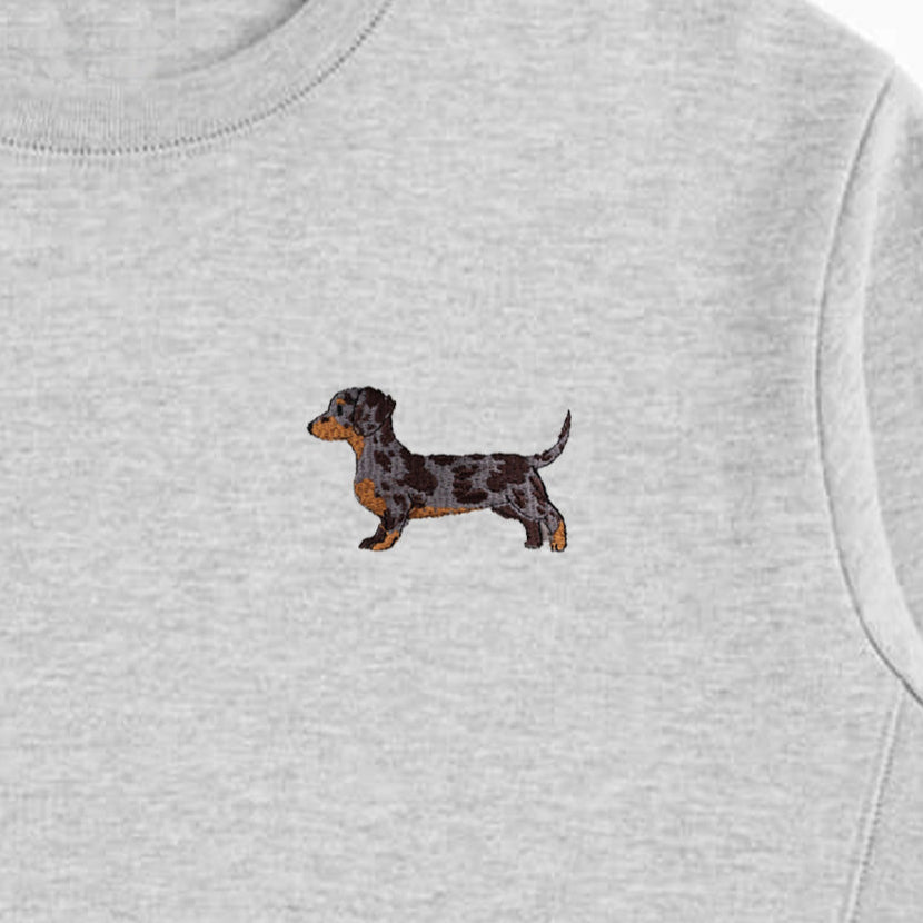 Sweatshirts - Peppered Dachshund Crewneck - SNAG