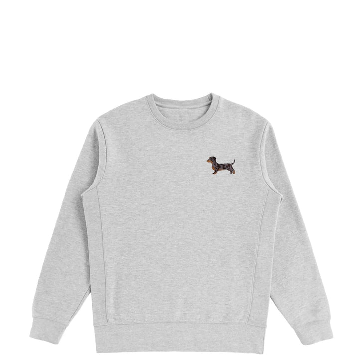 Sweatshirts - Peppered Dachshund Crewneck - SNAG