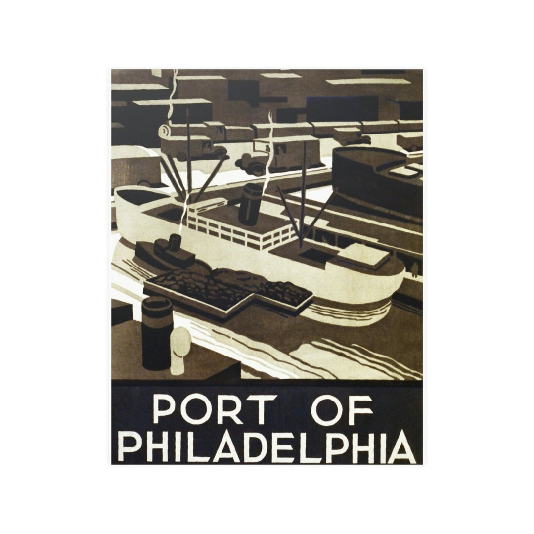 Poster - Port of Philadelphia - SNAG