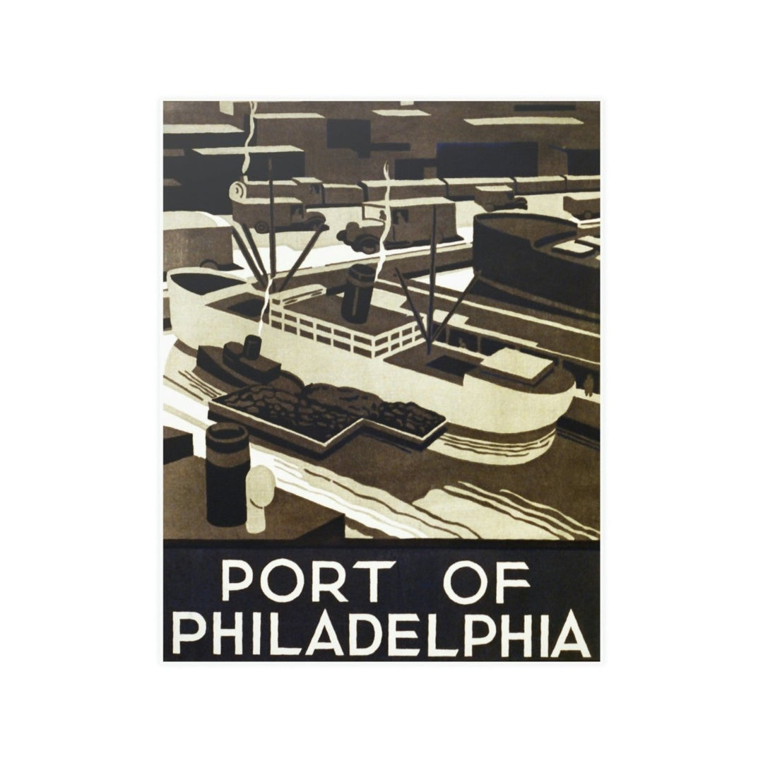 Poster - Port of Philadelphia - SNAG