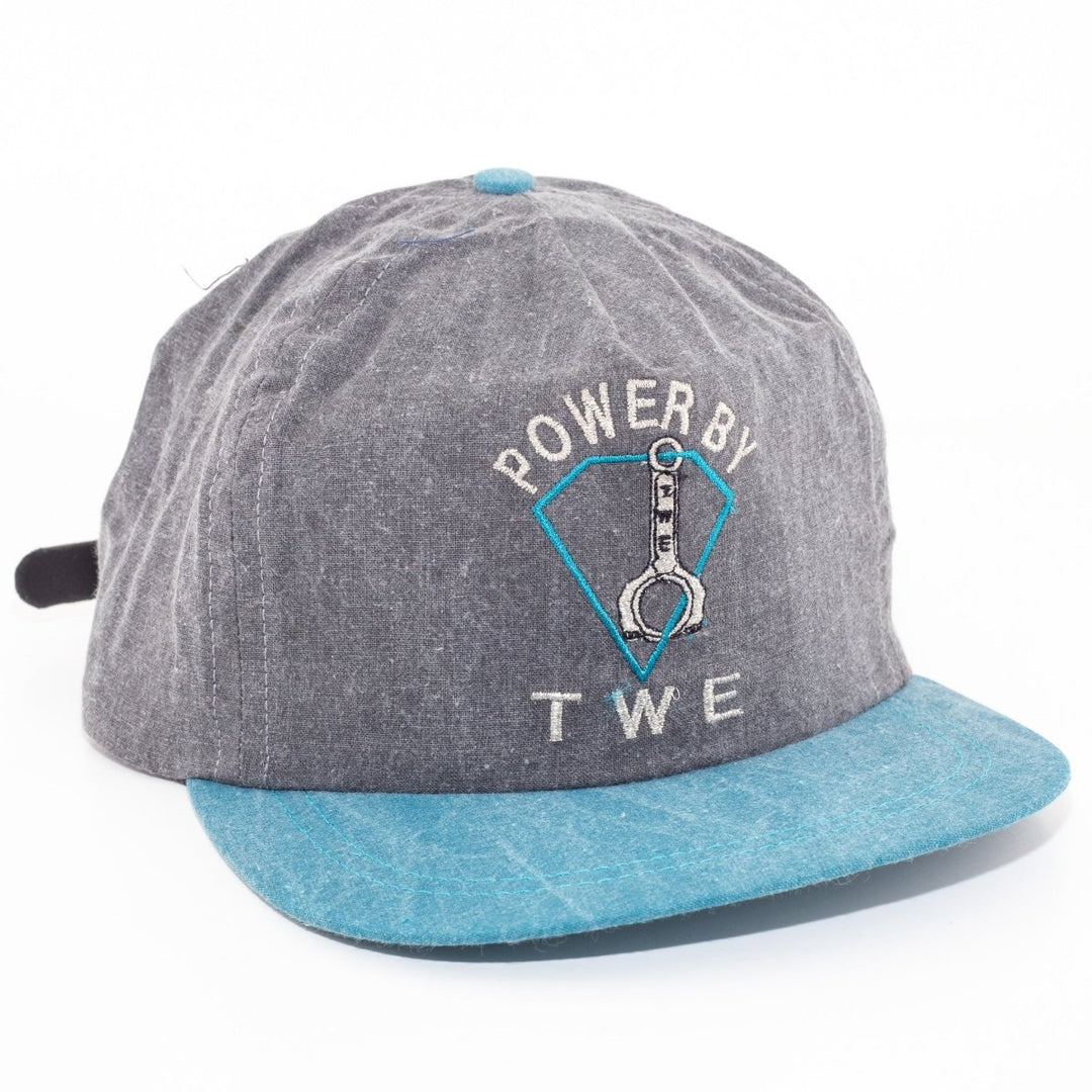 Headwear - Power By TWE, Grey & Blue - SNAG