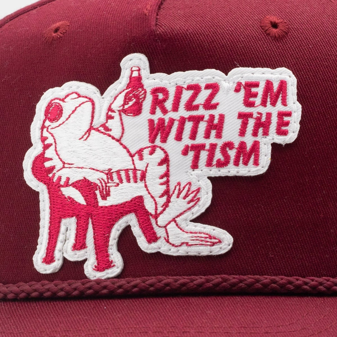 Headwear - Rizz 'Em With The 'Tism - SNAG