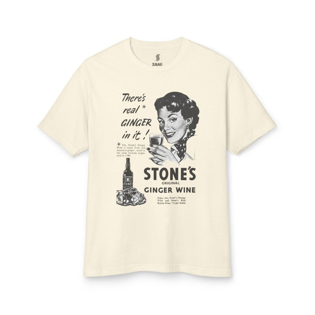 T-Shirt - Stone's Ginger Wine, 1953 - SNAG