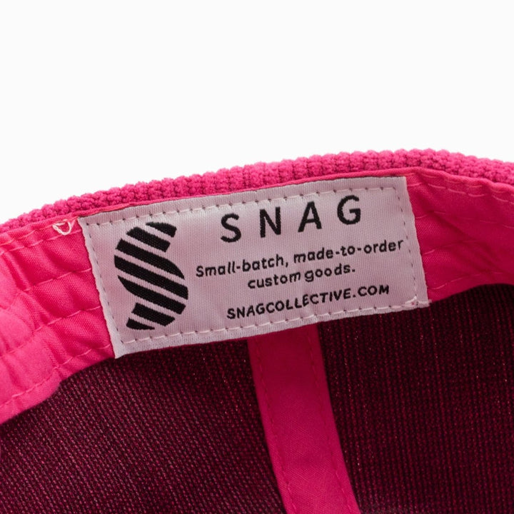 Headwear - Structured Corduroy - Fuchsia - SNAG