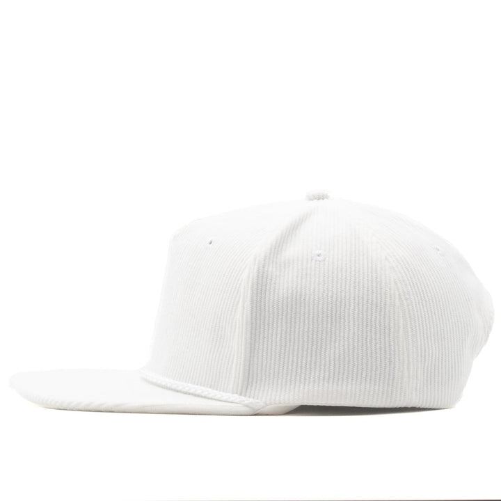 Headwear - Structured Corduroy - White - SNAG