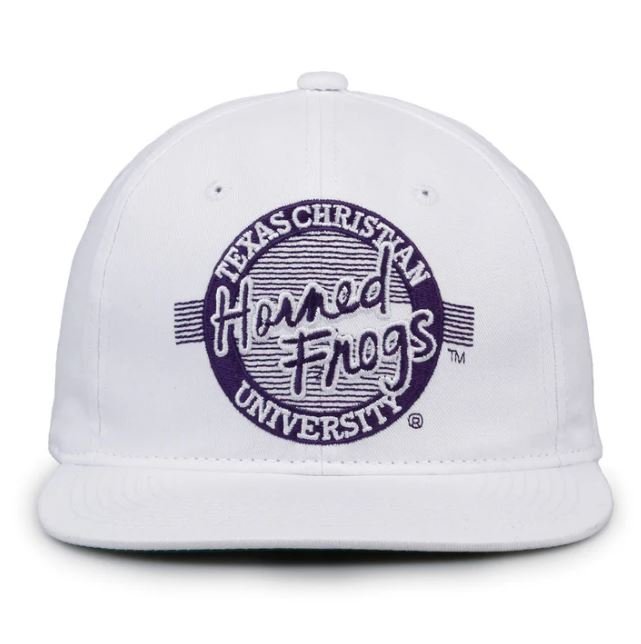 Headwear - Texas Christian Retro Circle - SNAG