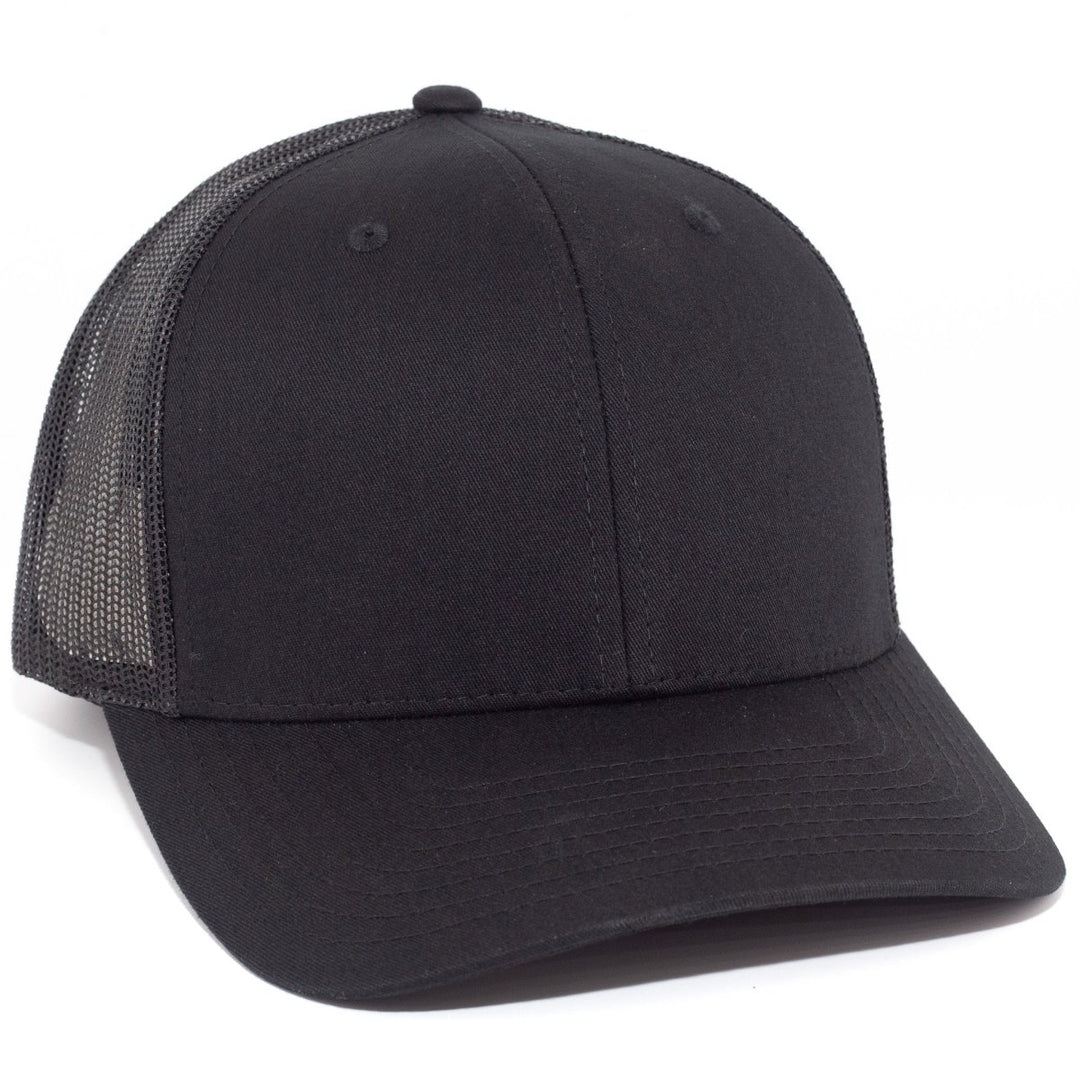 Headwear - Traditional Trucker - Black - SNAG