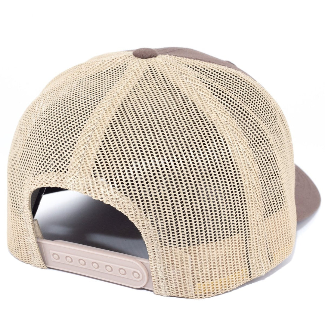 Headwear - Traditional Trucker - Brown & Beige - SNAG