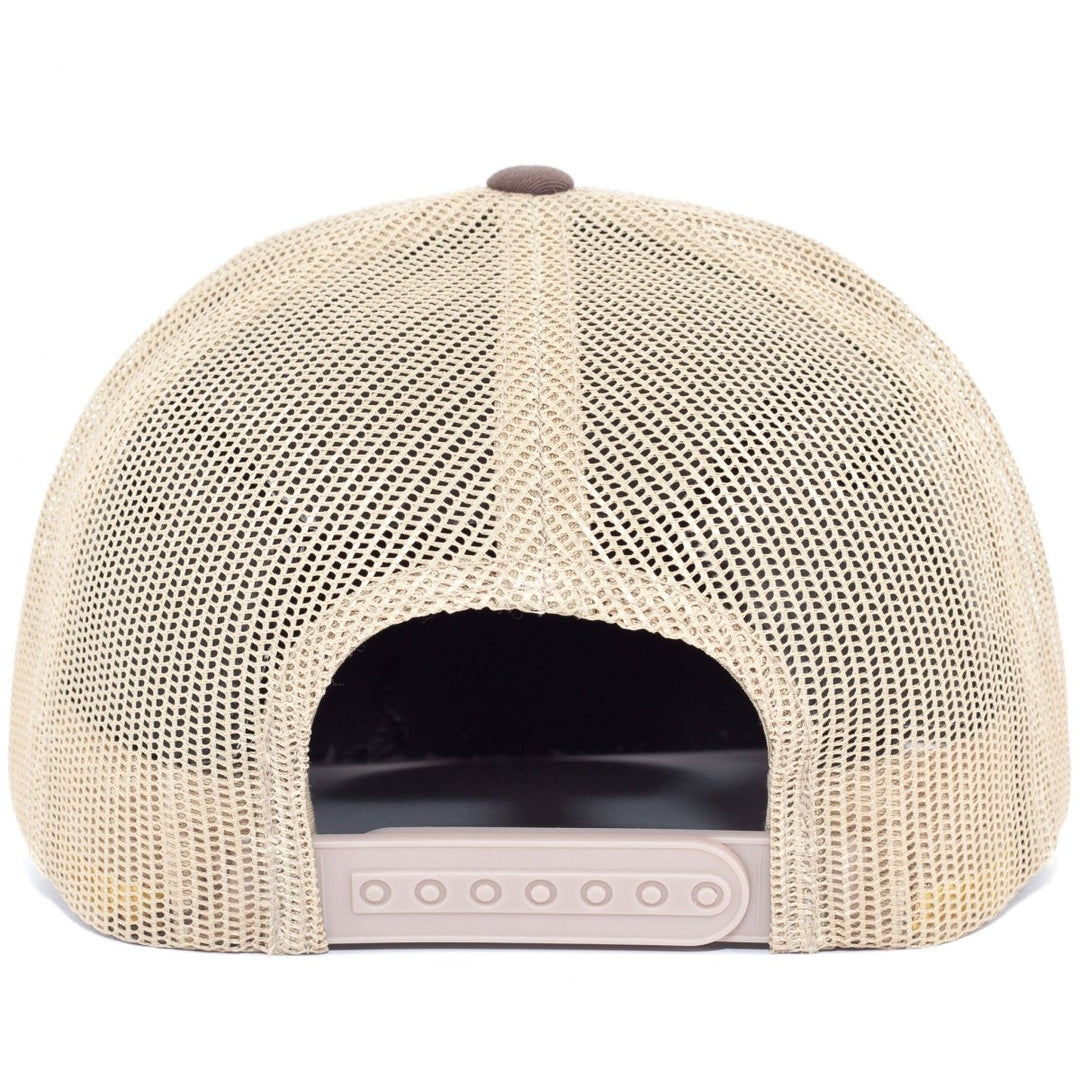 Headwear - Traditional Trucker - Brown & Beige - SNAG