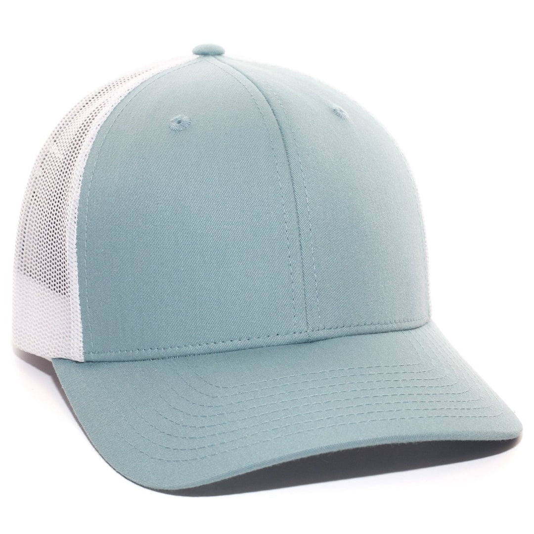 Headwear - Traditional Trucker - Faded Blue & White - SNAG