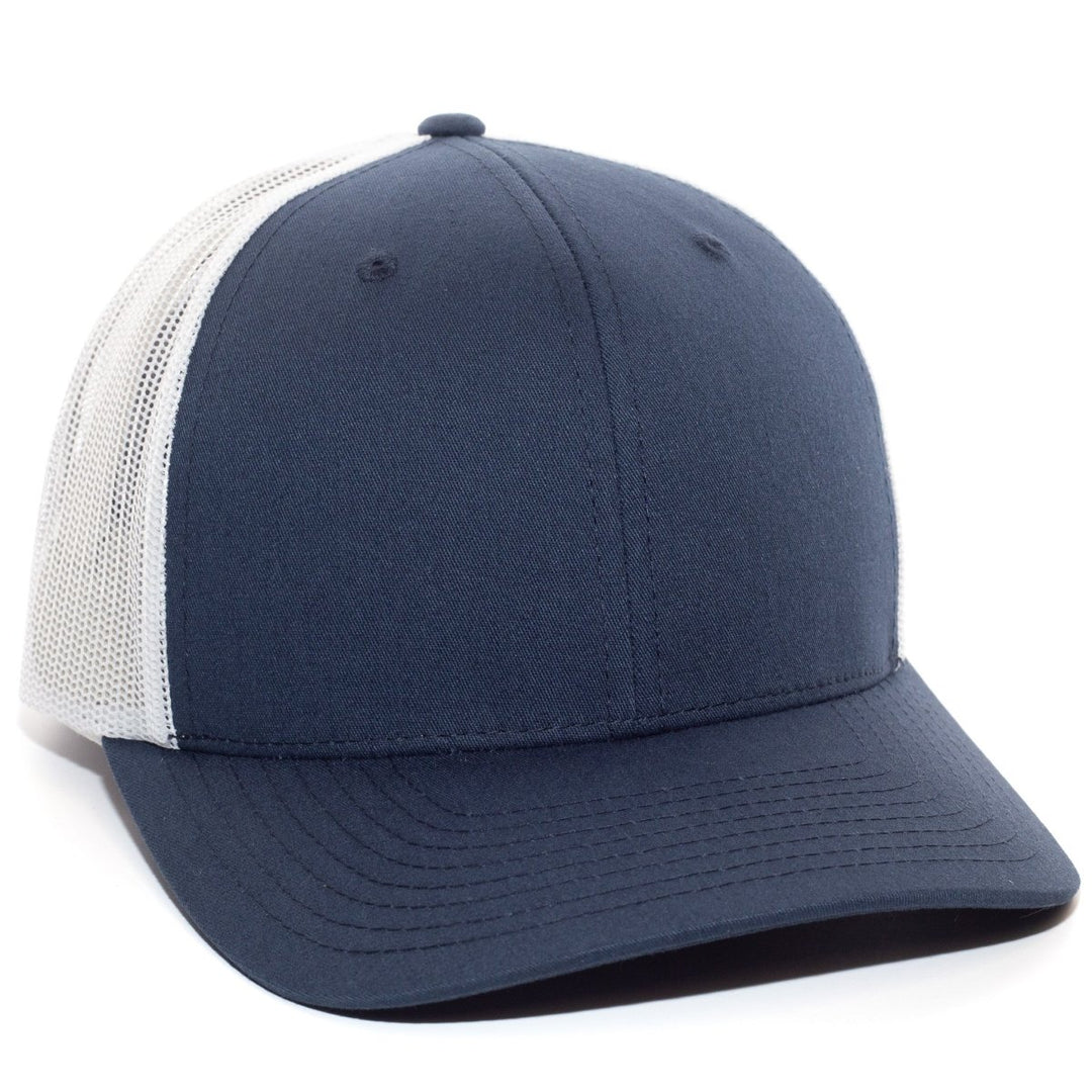 Headwear - Traditional Trucker - Navy & White - SNAG