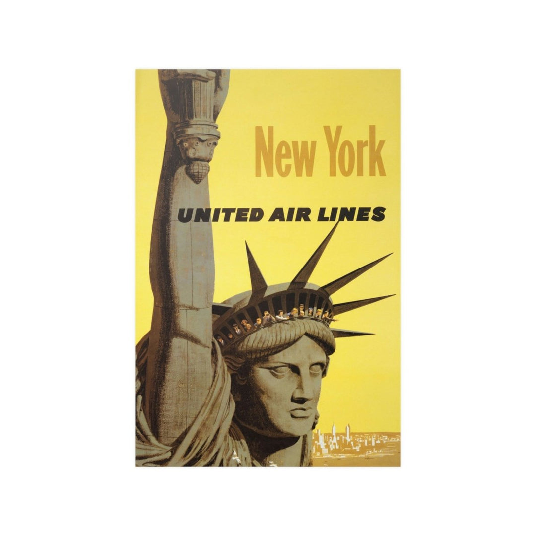 Poster - United Airlines New York - SNAG